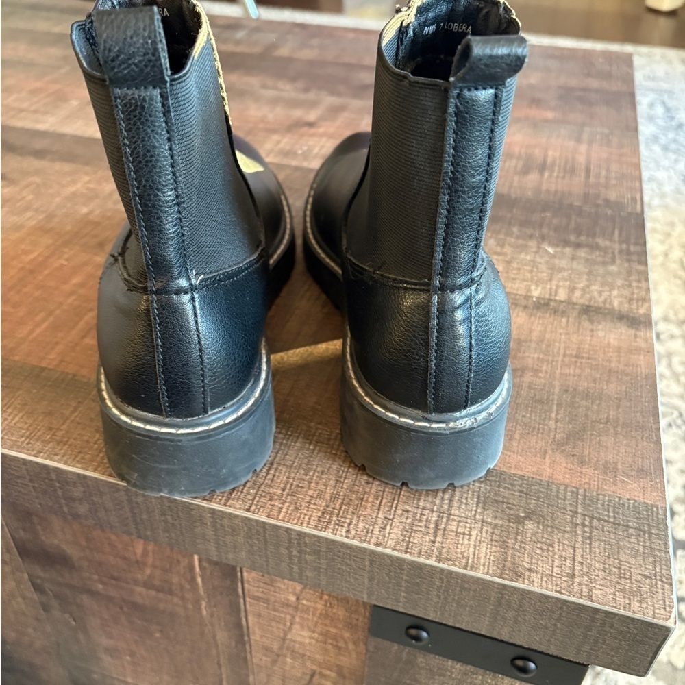 Dolce Vita Black Boots Size 7 Lobera - Picture 3 of 5